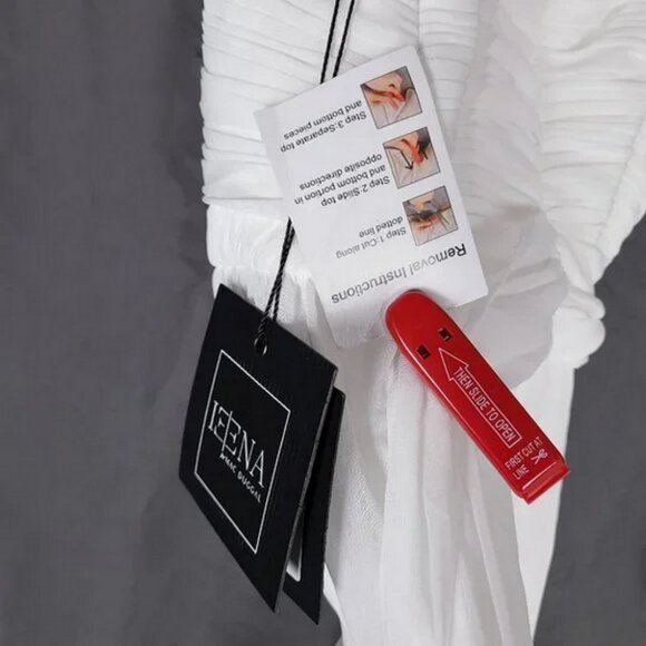 lLEENA for Mac Duggal Flowy Faux Wrap Jmpsuit - Picture 6 of 8